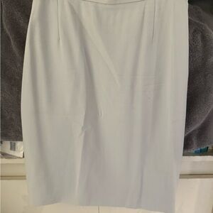Giorgio Armani Classic Pale Blue Vintage Pencil Skirt (goes with blazer listing)